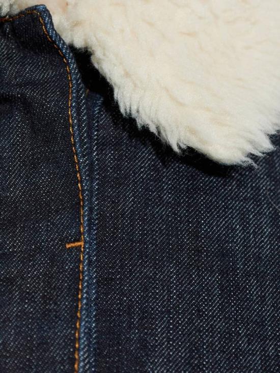 25FW 자크뮈스 시어링 데님 자켓  OUW00105AD00036390 BLUE - JACQUEMUS