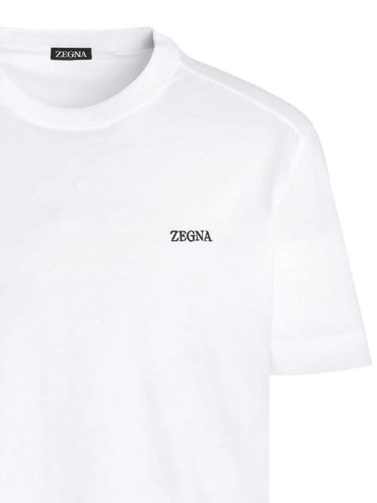 25FW 에르메네질도제냐 반팔 티셔츠 RE7360A5 B760N00 MULTICOLOR - ERMENEGILDO ZEGNA