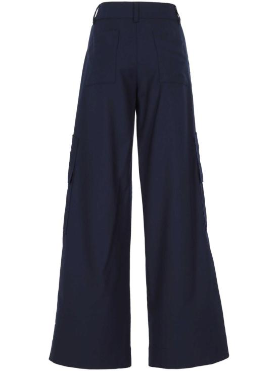 25FW 오프화이트 숏팬츠 OWCF026F25FAB0024800 BLUE IRIS - OFF WHITE