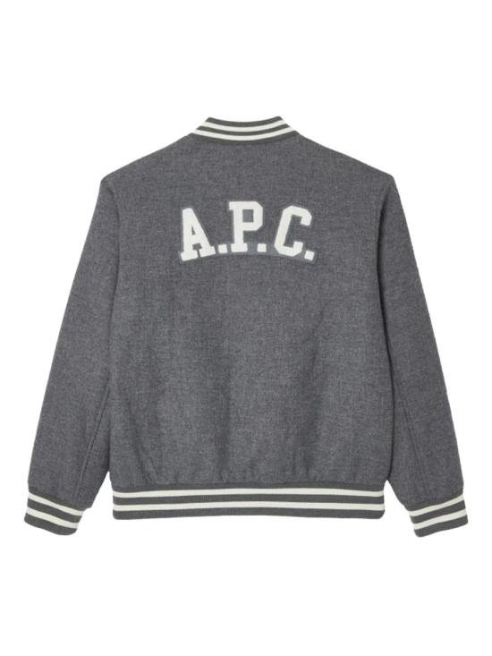 25FW 아페쎄 봄버 자켓 WVBEBM02974PLA GREY - A.P.C.