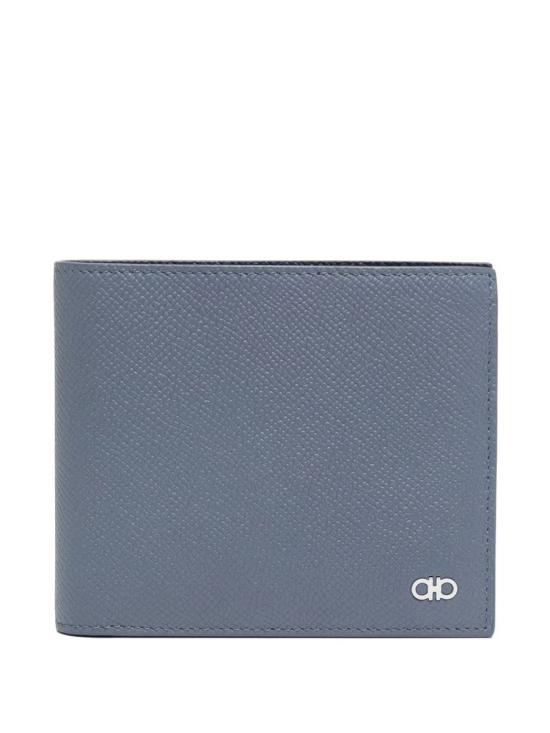 25FW 살바토레 페라가모 간치니 반지갑 661454784817 GRAPHITE MIDNIGHT NERO