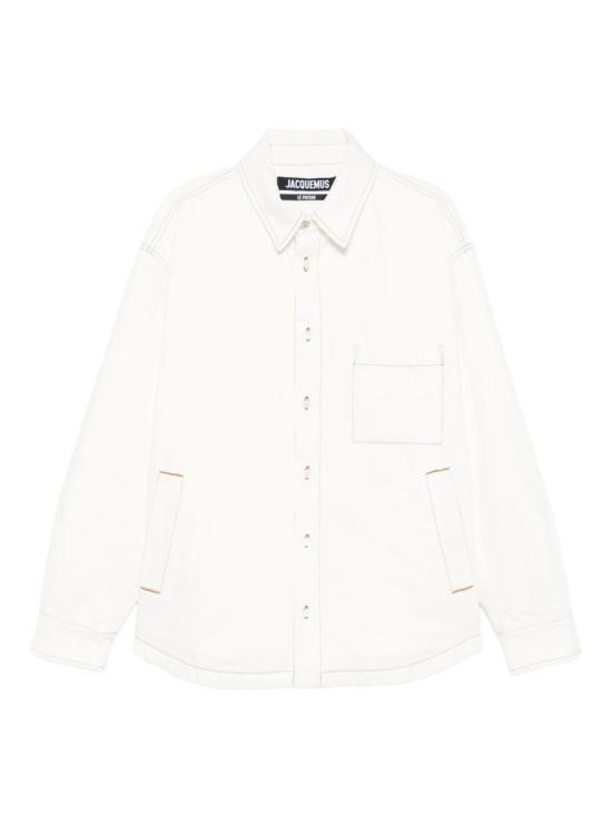 25FW 자크뮈스 긴팔 셔츠 OUM00115AD0001811C OFF WHITE