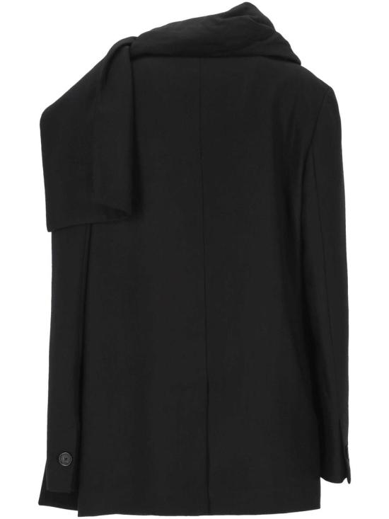 25FW 토템 아우터 254WRZ0060FB0481001 Black - TOTEME