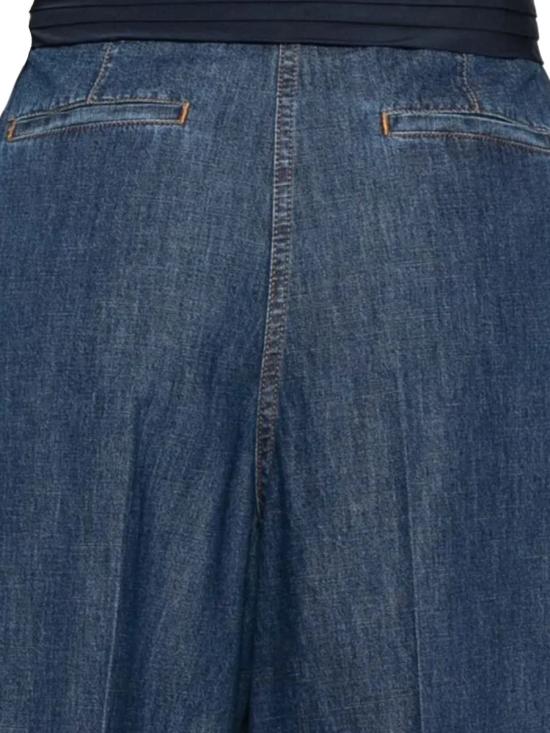 25FW 발렌티노 가라바니 숏팬츠 7B3DD20P7MR558 MEDIUM BLUE DENIM - VALENTINO GARAVANI