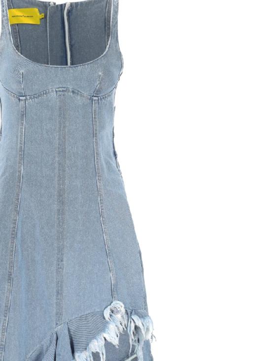 25FW 마르케스 알메이다 미디 원피스 PF25DR0481DNMLBLLIGHT BLUE - MARQUES ALMEIDA