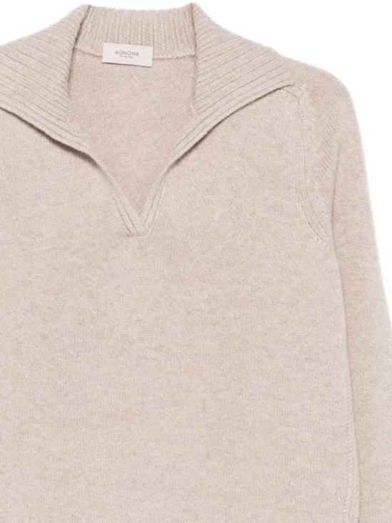 25FW 아뇨나 스웨터 K3100180K050NN20 BEIGE - AGNONA