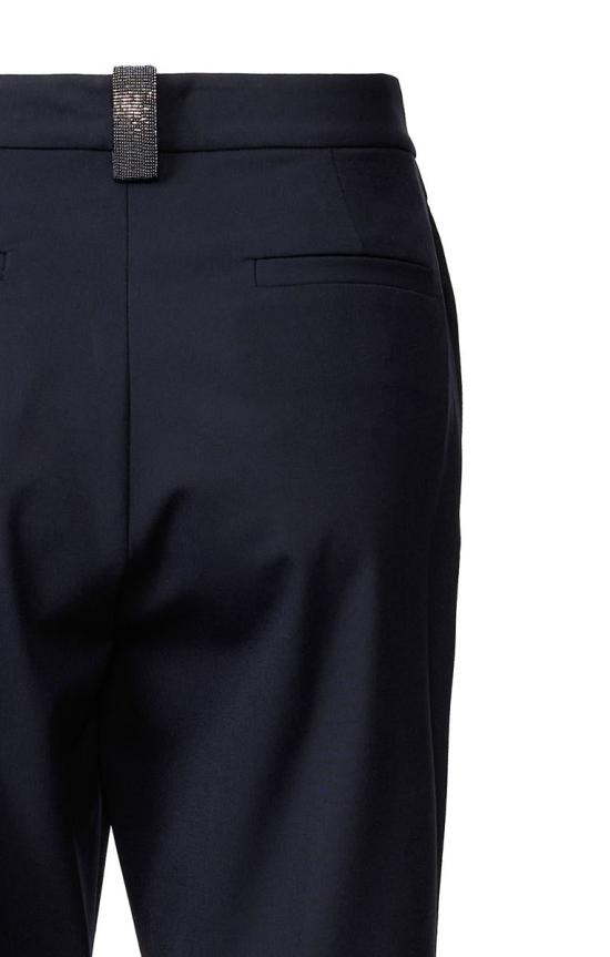 26SS 파비아나 필리피 스트레이트 팬츠 PAD266F3265146 BLU NOTTE BLUE - FABIANA FILIPPI