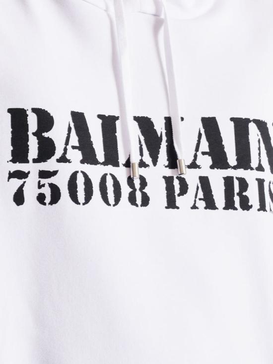 25FW 발망 스웨터 FH1JT047BD04GAB WHITE - BALMAIN
