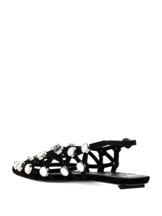 25FW 디 아티코 플랫 슈즈 251WSH00801LBT007SA828 MILITARY GREEN - THE ATTICO