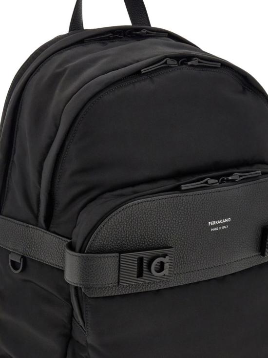 25FW 살바토레 페라가모 백팩 241782786266 Black - SALVATORE FERRAGAMO