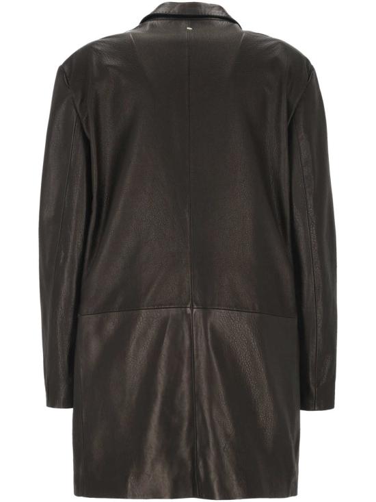 25FW 로레나안토니아찌 가죽 자켓 A2534GA20A9613999 Black - LORENA ANTONIAZZI