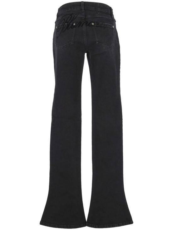 25FW 블루마린 데님 팬츠 A522J205AN0990 Black - BLUMARINE