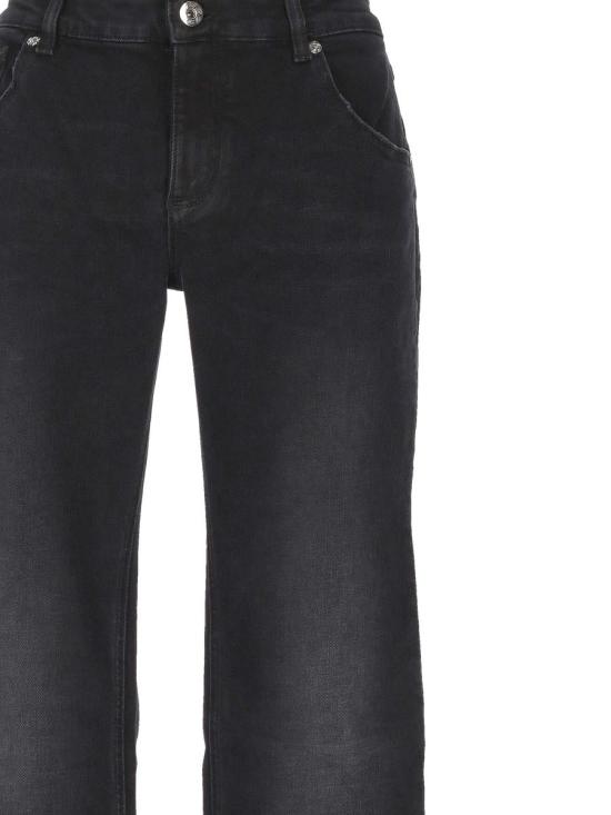 25FW 블루마린 데님 팬츠 A522J205AN0990 Black - BLUMARINE