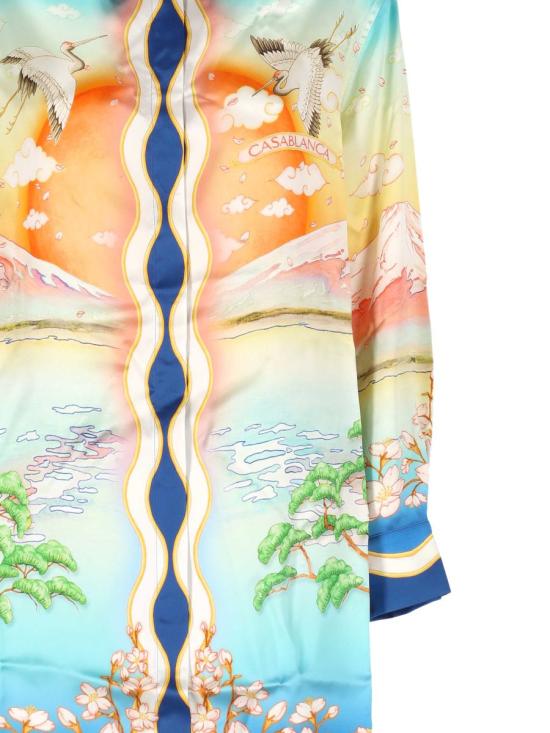 25FW 카사블랑카 숏 원피스 WPF25DR16701MULTI MULTICOLOR - CASABLANCA