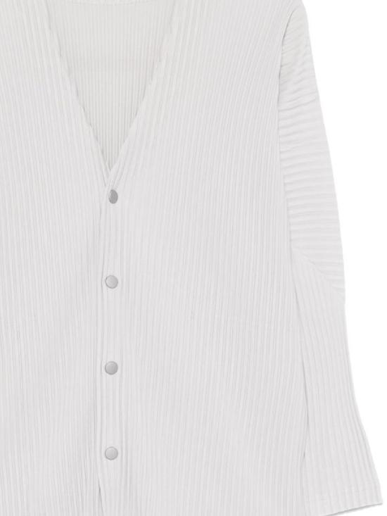 25FW 이세이 미야케 가디건 HP59JL54111 LT GRAY - ISSEY MIYAKE