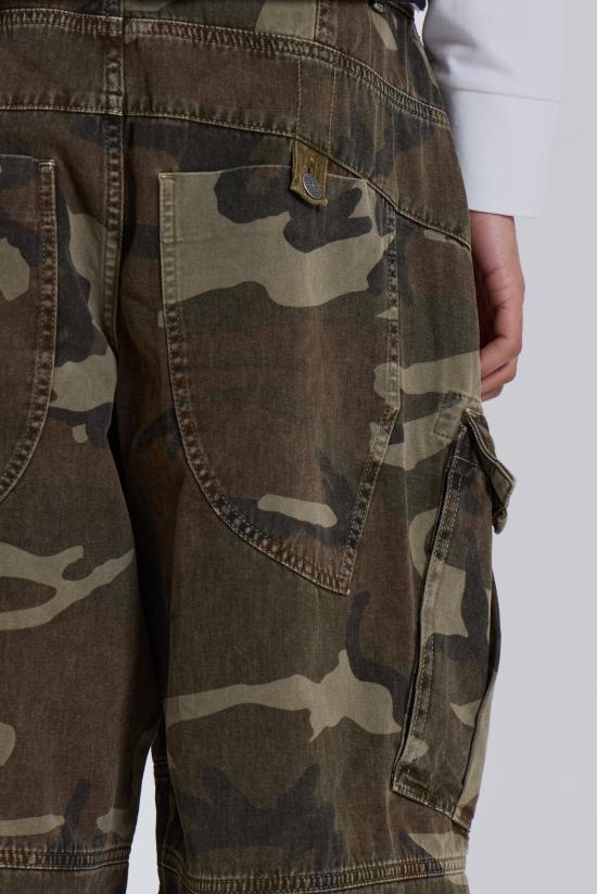 25FW 제이디드 런던 숏팬츠 JALU252PRSR019CA CAMO DOM - JADED LONDON
