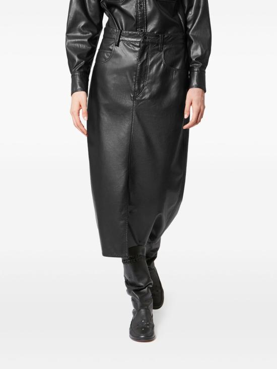 26SS 이자벨마랑에뚜왈 미디 스커트 JU0477FAD1B03E 01BK Nero - ISABEL MARANT ETOILE