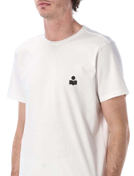 26SS 이자벨마랑 반팔 티셔츠 TS0047HAB1N19H WHBK Bianco - ISABEL MARANT