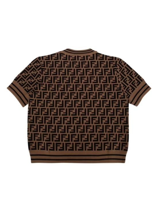 26SS [키즈] 펜디 탑 JFG069 AEYD 098 F15B6 ZUCCA - FENDI