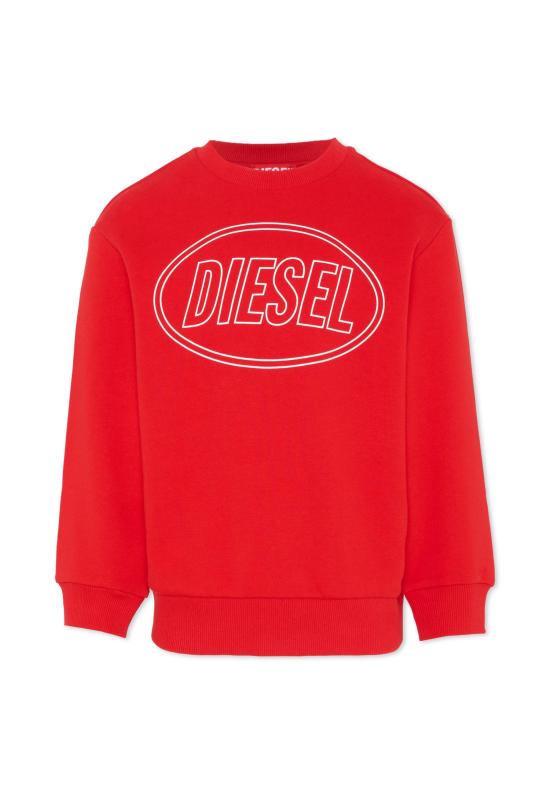 26SS [키즈] 디젤 트레이닝 상의 J02611 0GEAD K405 RED