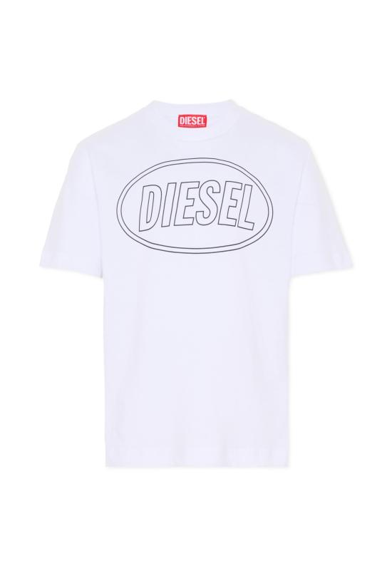 26FW [키즈] 디젤 티셔츠 J02582 0GRAI K100 WHITE