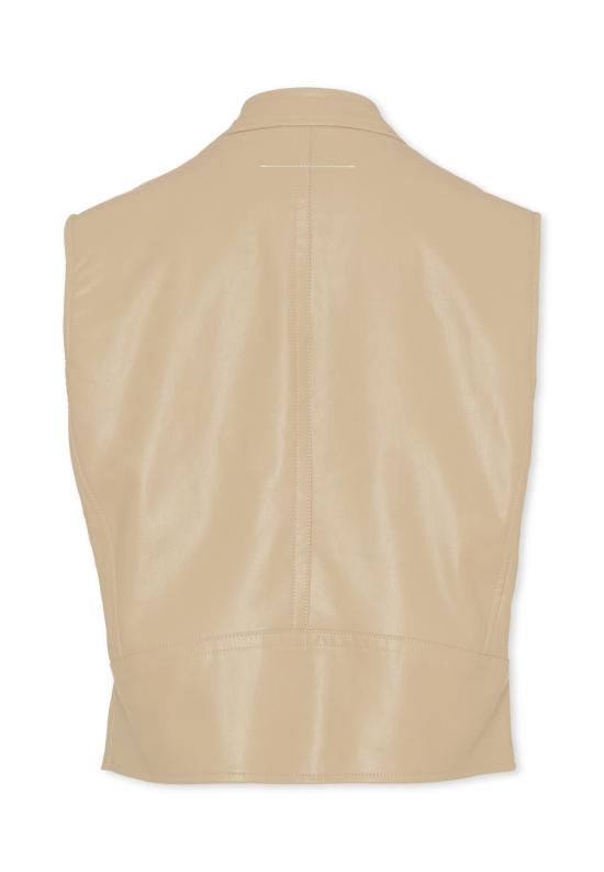 26SS [키즈] MM6 메종마르지엘라 베스트 M60886 MM07F M6709 BEIGE - MM6 MAISON MARGIELA