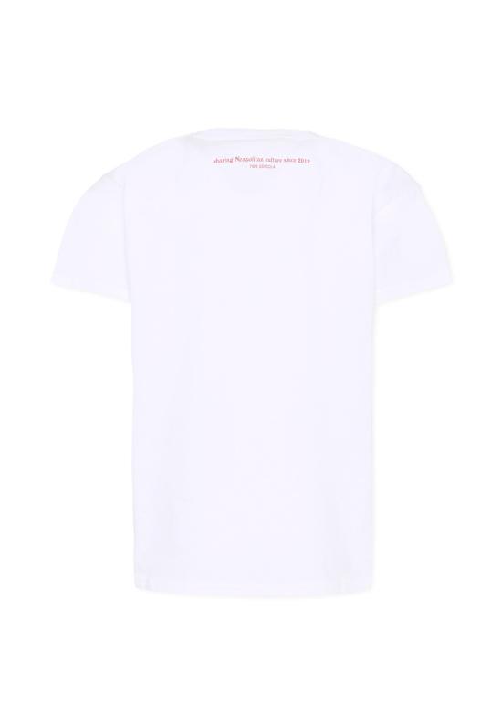 25FW [키즈] J'adore napoli 티셔츠 J ADORE NAPOLI SKETCH REGULAR TEE KIDS WHITE - OTHER BRANDS