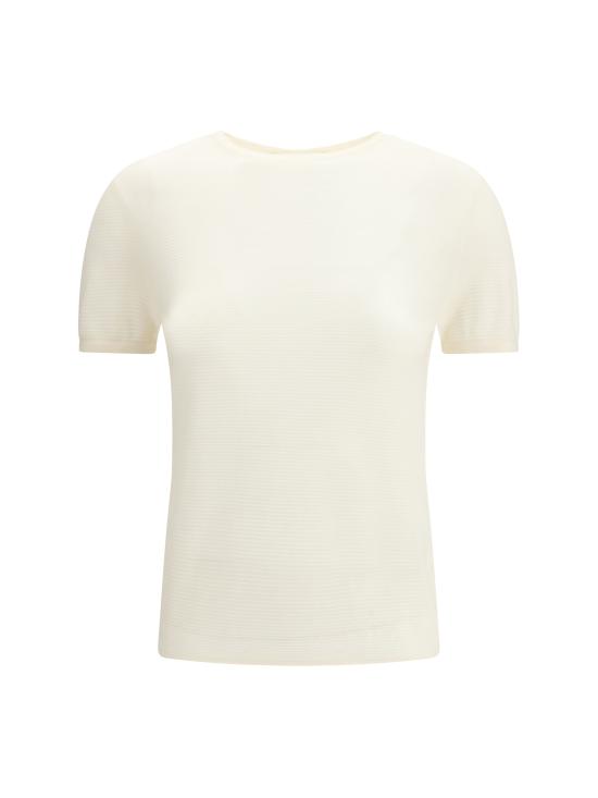 26SS 리사 양 반팔 티셔츠 2025101 IV WHITE