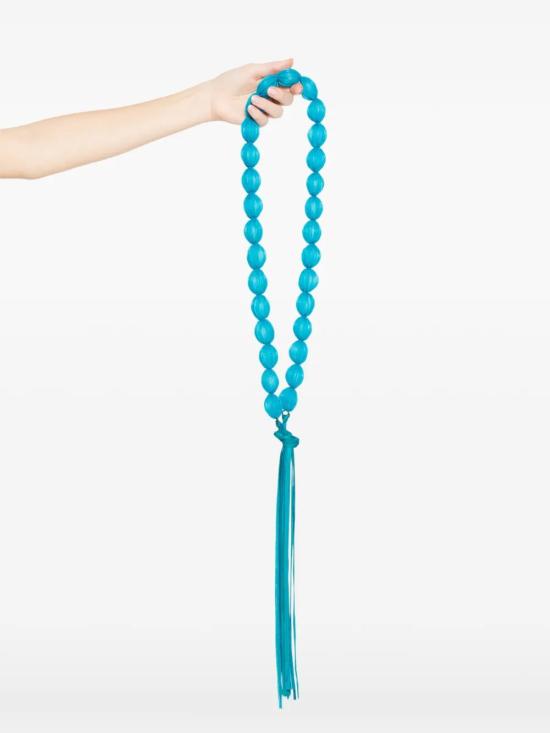 25FW 플리츠플리즈 목걸이/팬던트 PP59AK211 61 TURQUOISE GREEN - PLEATS PLEASE