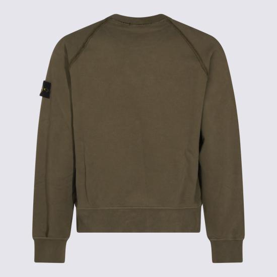 25FW 스톤 아일랜드 긴팔 티셔츠 K2S156100022S0A20V0054 MILITARY GREEN DOM - STONE ISLAND