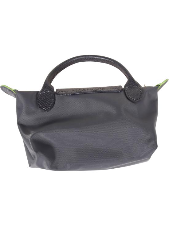 25FW 롱샴 르 플리아쥬 핸들 파우치 34175 919 P66 GRAPHITE - LONGCHAMP
