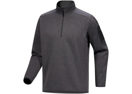  아크테릭스 커버트 1/2 짚넥 맨 ATPFM10360 BLACK HEATHER II DOM
