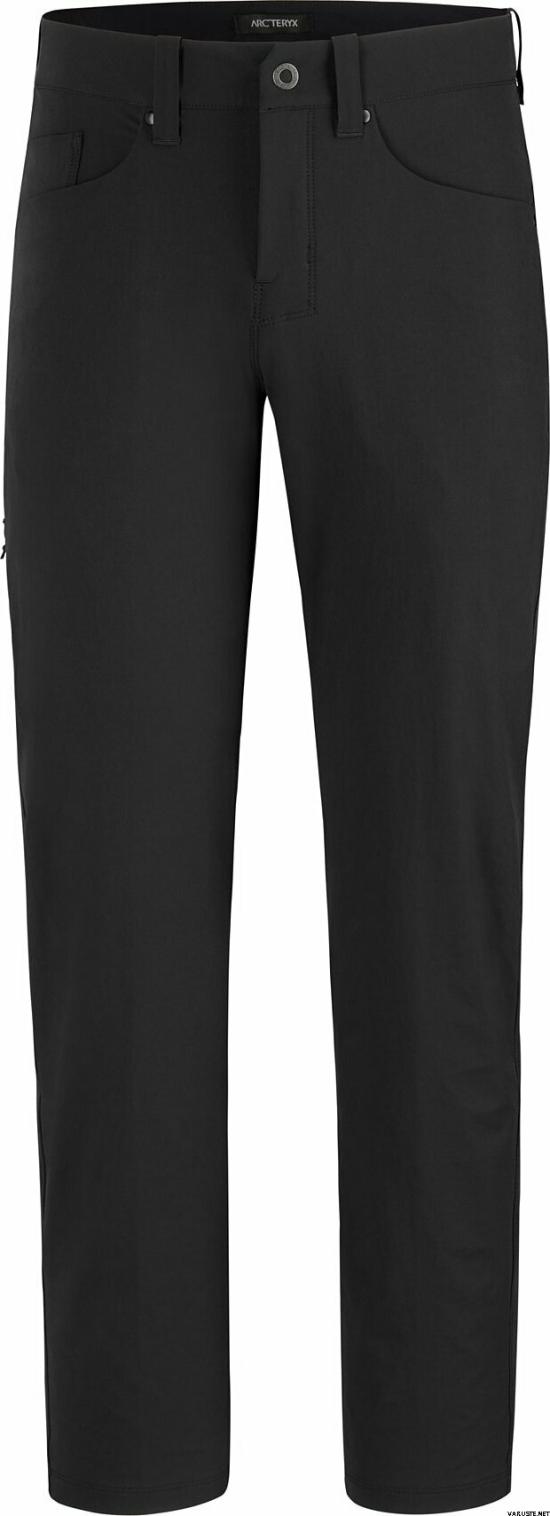 25FW 아크테릭스 스트레이트 팬츠 APPFM10039BLK BLACK DOM