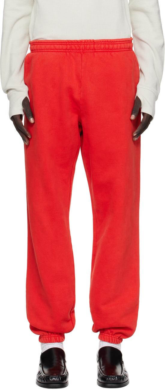 25FW 엔타이어 스튜디오 트레이닝/조거 팬츠 ENTU252PRSP055RD CHERRY DOM