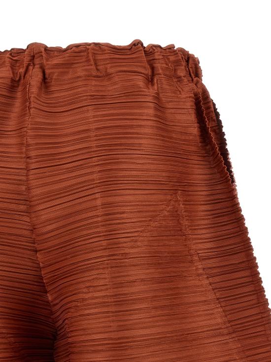 26SS 플리츠플리즈 스트레이트 팬츠 PP58JF39246 Brown - PLEATS PLEASE