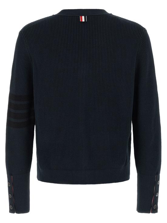 25FW 톰브라운 가디건 MKC635AY3065415 Blue - THOM BROWNE