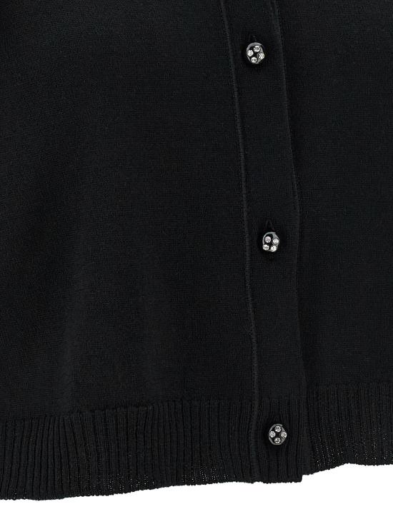 26SS 발렌티노 가라바니 가디건 B3K400ZA5G0NO Black - VALENTINO GARAVANI