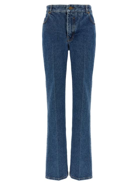 26SS 발망 데님 팬츠 GF1MI070DG086EX Blue