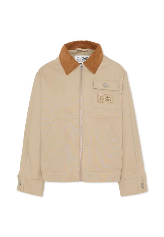 26SS [키즈] MM6 메종마르지엘라 캐주얼 자켓 M60930 MM07D M6709 BEIGE