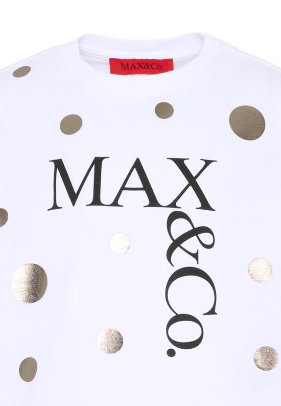 26SS [키즈] 막스앤코 티셔츠 MX0289 MX057 MX100 WHITE - MAX & CO.