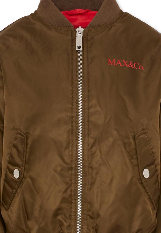 26SS [키즈] 막스앤코 봄버 자켓 MX0280 MX01J MX752 BROWN - MAX & CO.