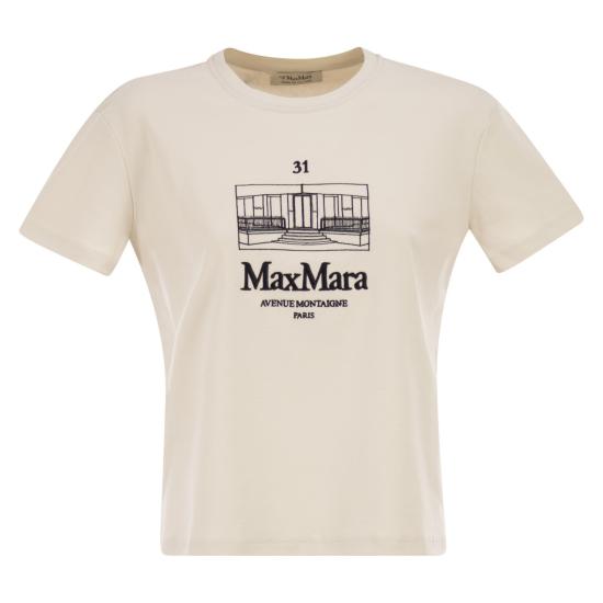 26SS 에스막스마라 폴로 티셔츠 2619971021600 SAND