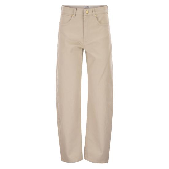 26SS 에스막스마라 스트레이트 팬츠 2619131081600 NATURAL