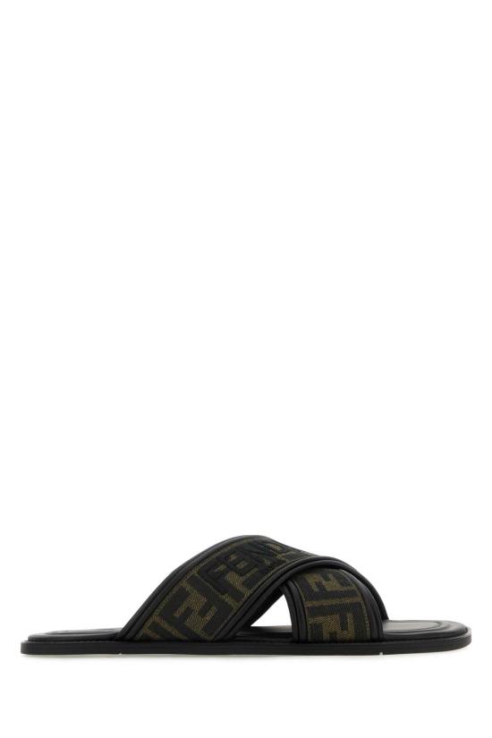 25FW 펜디 뮬/슬리퍼 7X1548AJZE F0R7R Printed