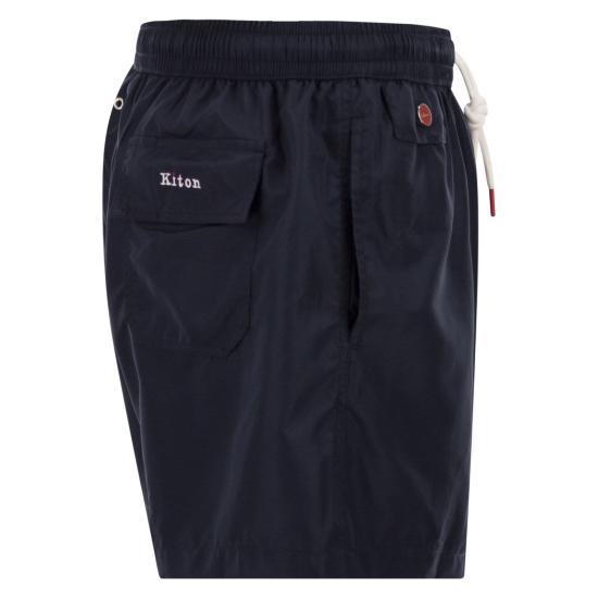 26SS 키톤 비치웨어 UCOM010 BLUE - KITON