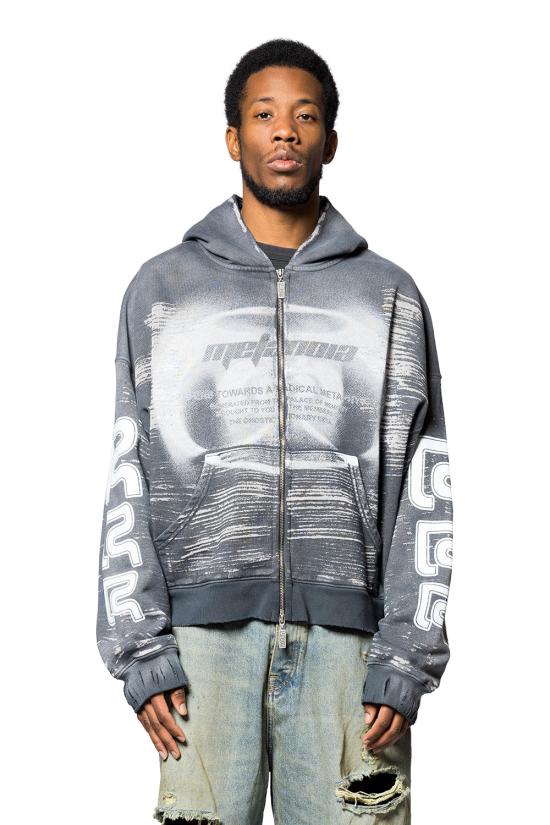 26SS 리빙톤 르아 레비스 123 후드 티셔츠 RDCL ZP00 BLCK