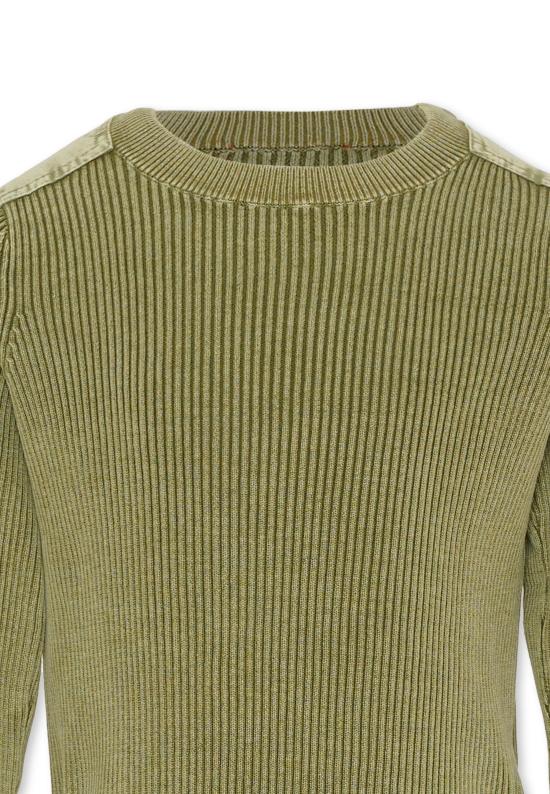 26SS [키즈] 디젤 캐시미어 니트 J02651 KYA0D K511 GREEN - DIESEL