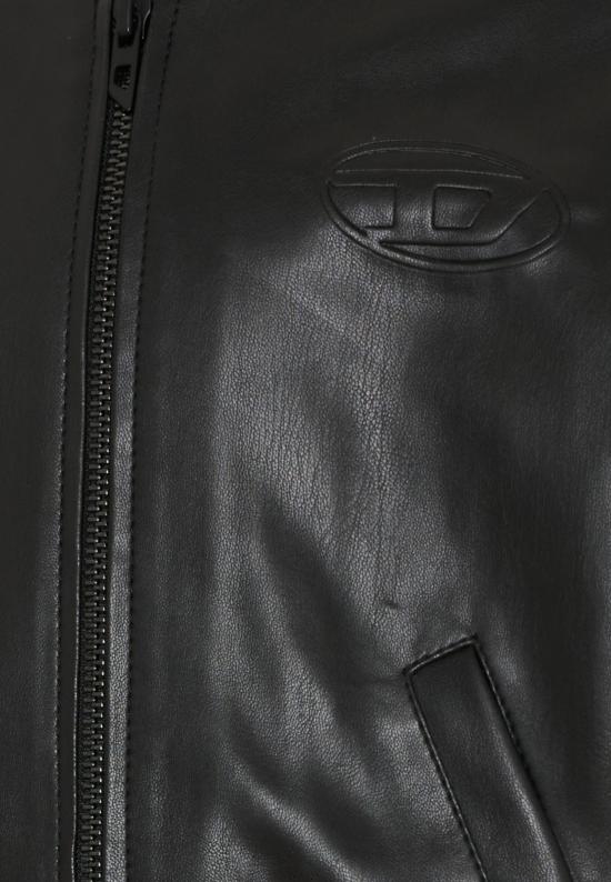 26SS [키즈] 디젤 가죽 자켓 J02648 KXB9D K900 BLACK - DIESEL