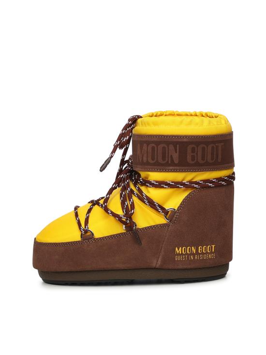 25FW 문부츠 / 여성 아이콘 나일론 로우 부츠 80D1409740 BM04 SUNFLOWER COCOA BPG - MOON BOOT