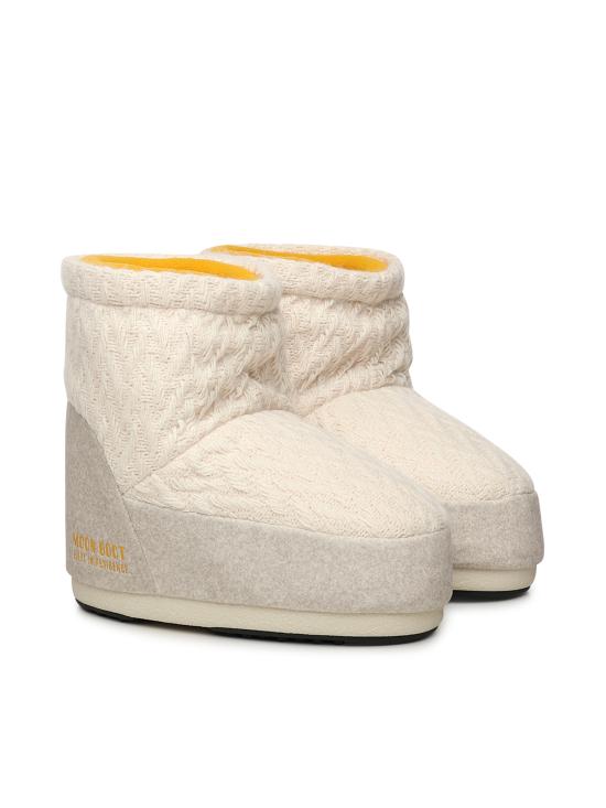 25FW 문부츠 아이콘 나일론 로우 부츠 80D1409750 L032 white SAND - MOON BOOT